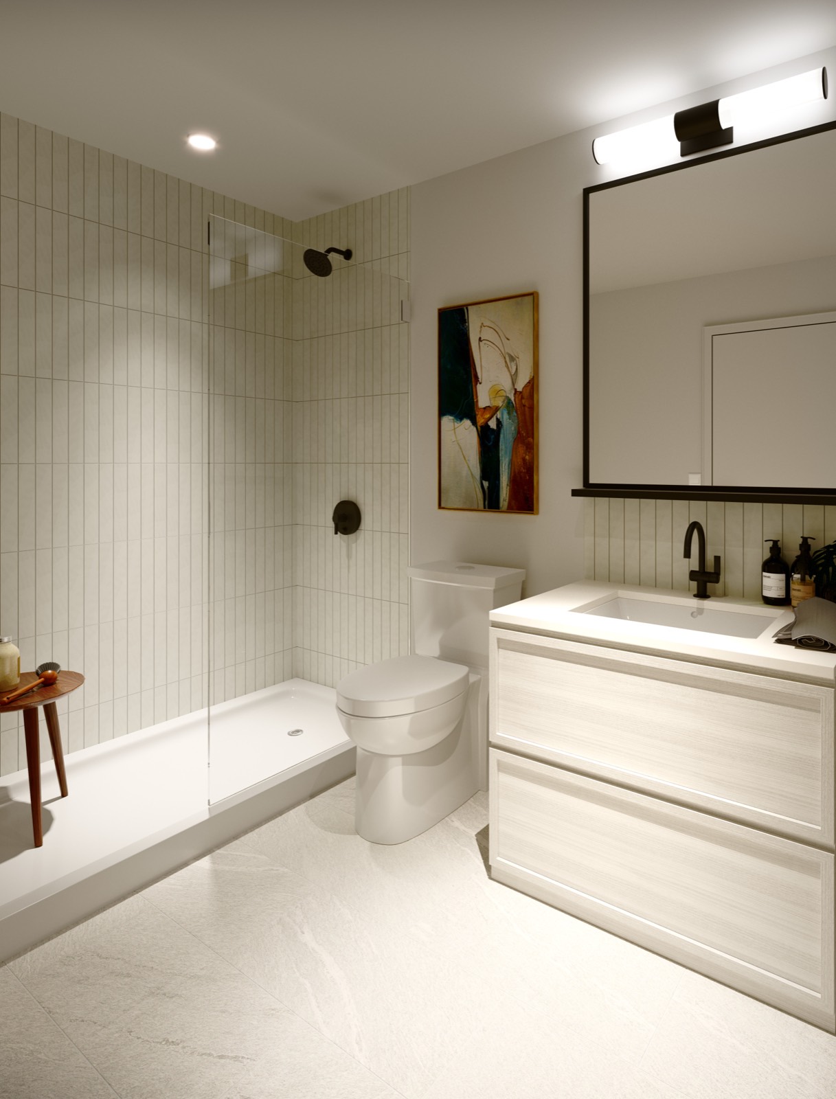 Suite bathroom