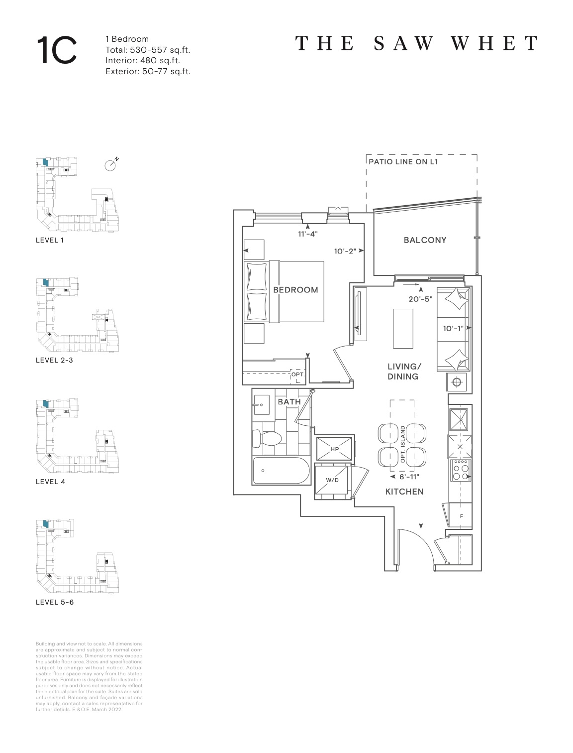Floor plan 1C