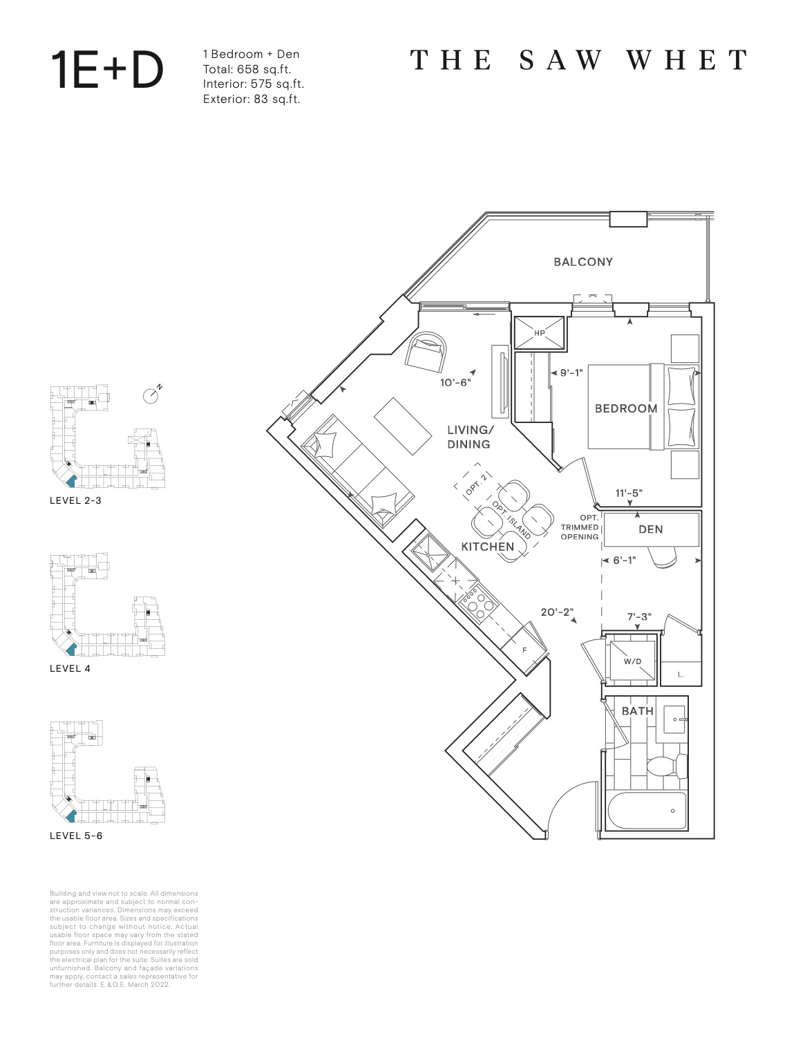 Floor plan 1E+D