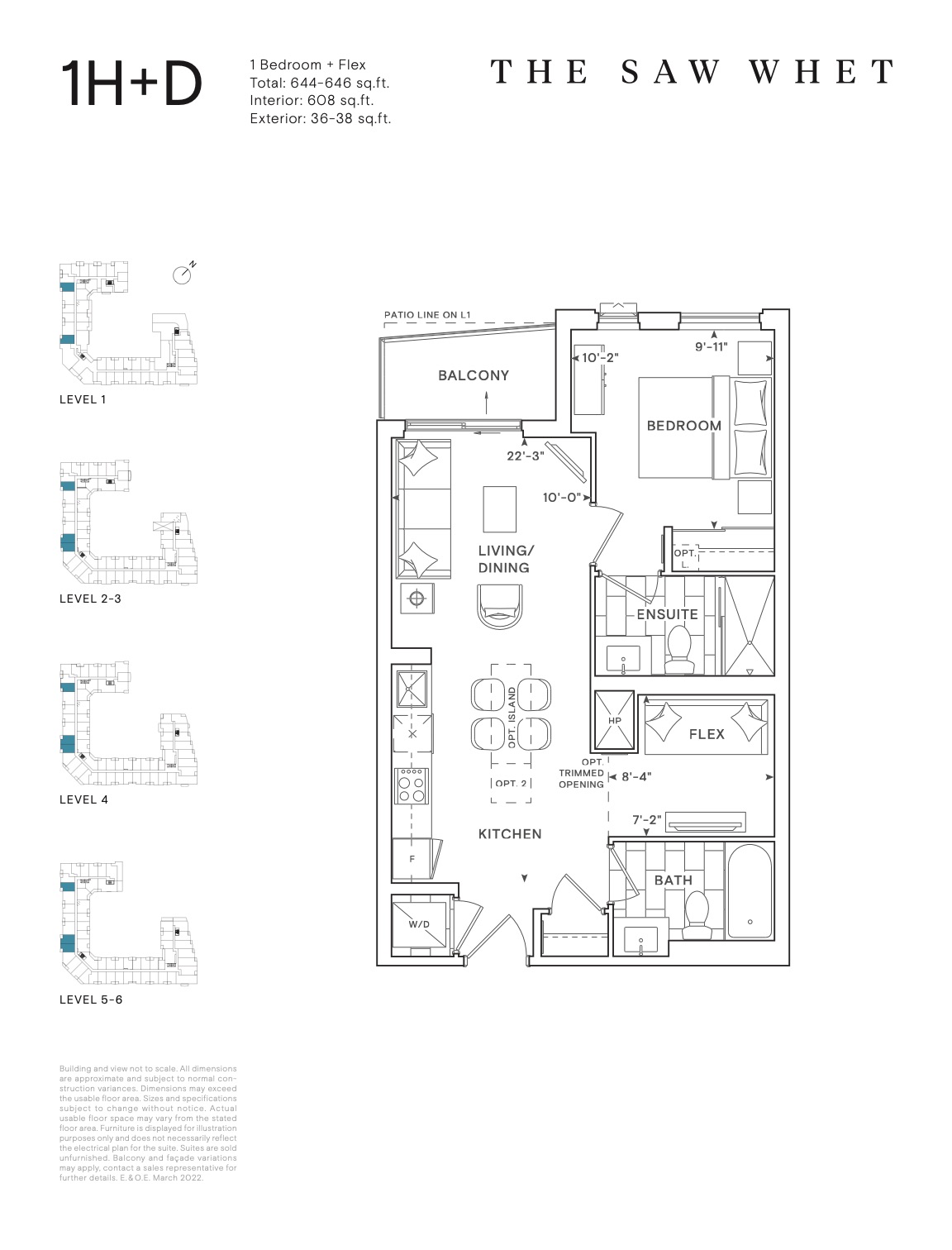Floor plan 1H+D