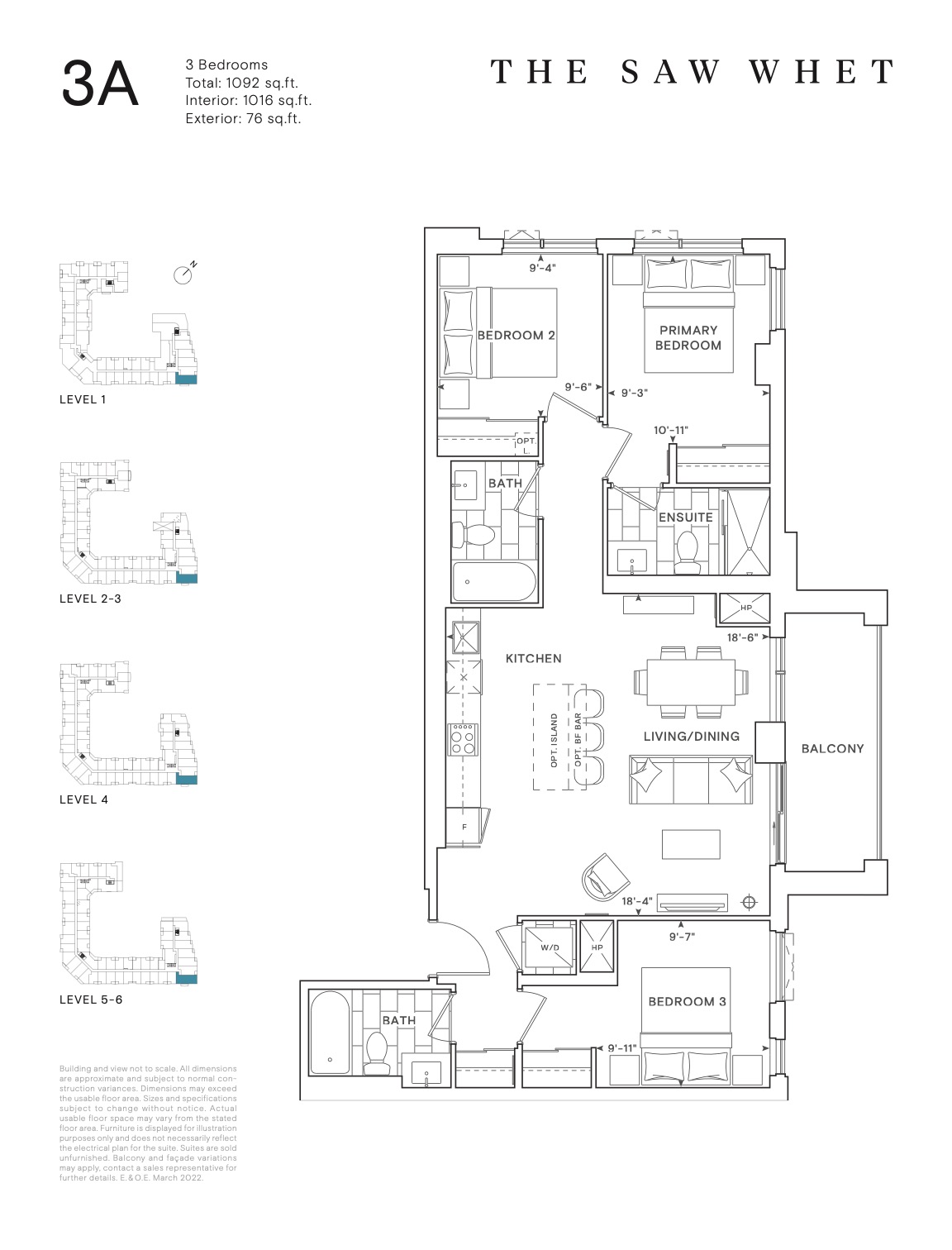 Floor plan 3A