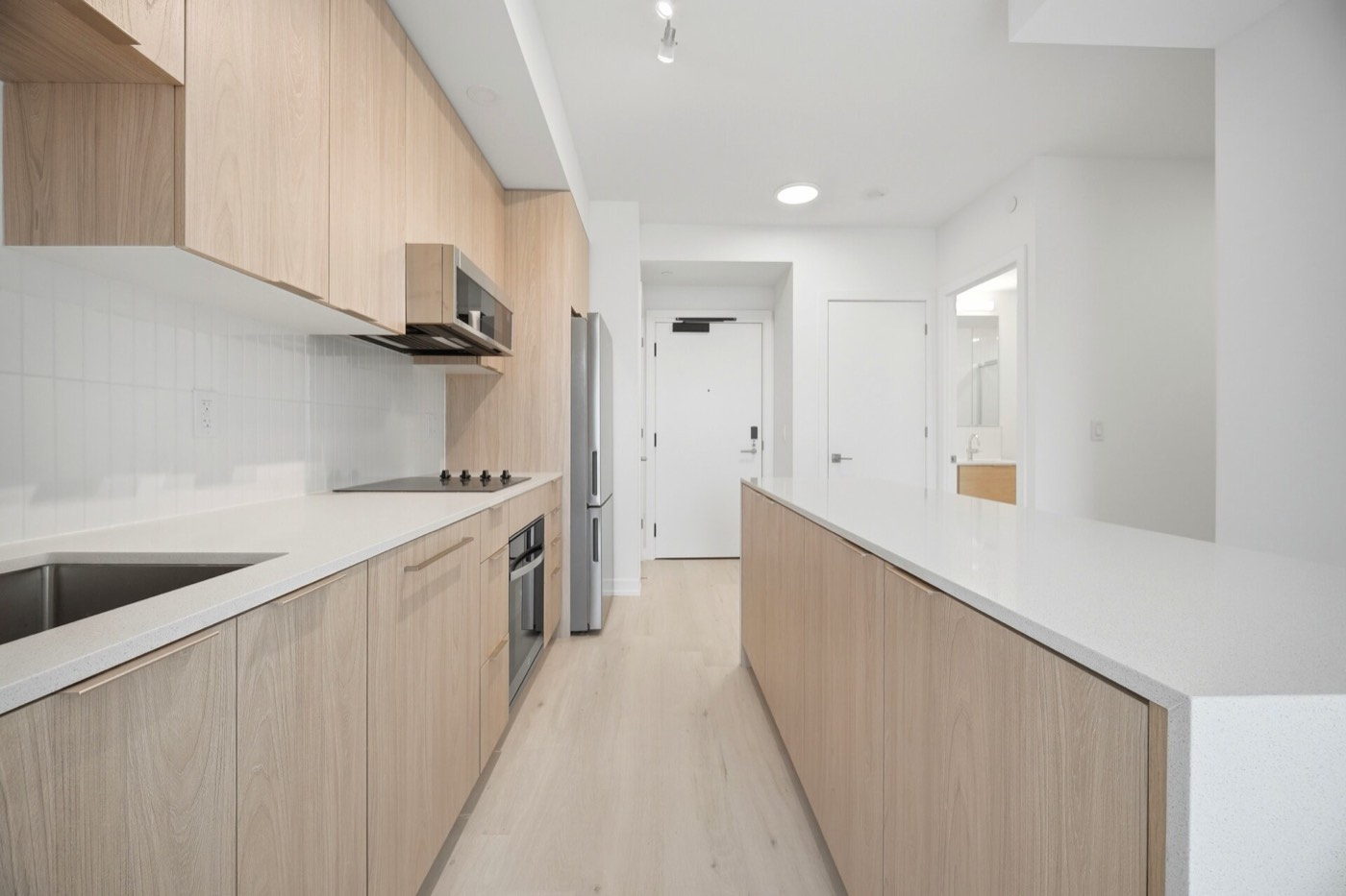 Model 1H+D kitchen with island
